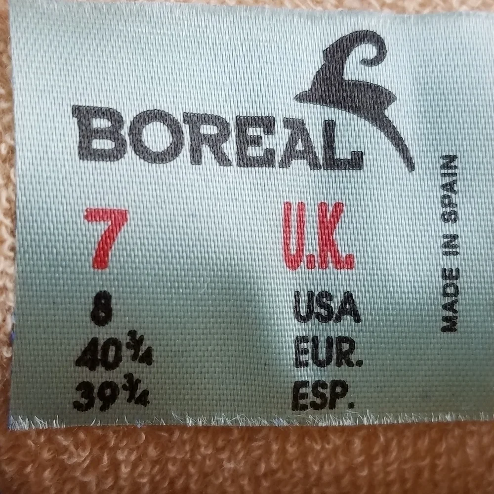 Boreal Fusion S-2 Climbing Shoes Men's 8 US / 7 UK Made In Spain Black/Blue